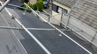 カラーベスト貼り