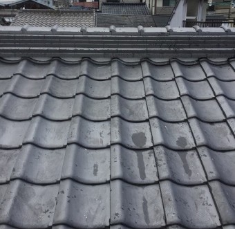 new葺き替え完了屋根瓦