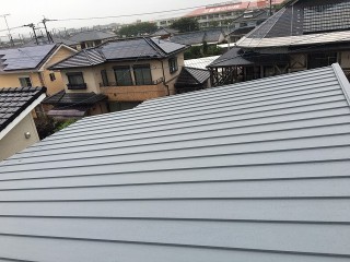 屋根葺き替え後