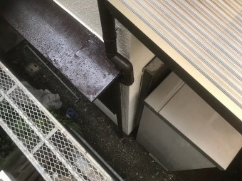 天理市 雨樋 交換
