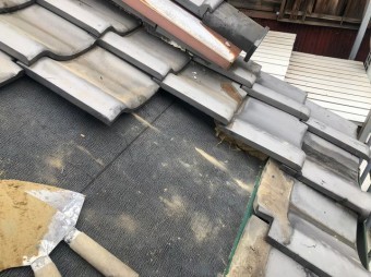 三郷町 複合型瓦屋根 部分葺き替え