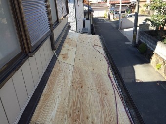 野地板張り