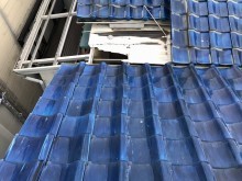 平群町 釉薬瓦 無料点検