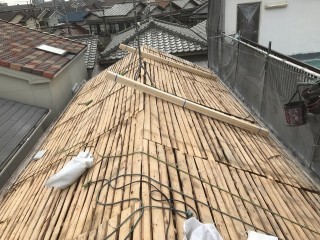 野地板の屋根の状態