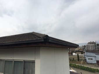 葺き替え前 大屋根