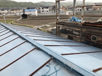 工事前の屋根の様子