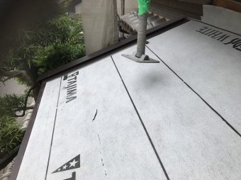 斑鳩町 防水紙(ルーフィング) 設置