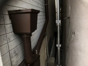 王寺町5 雨樋交換