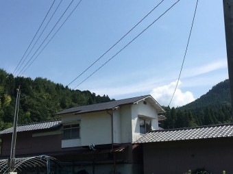 屋根完成