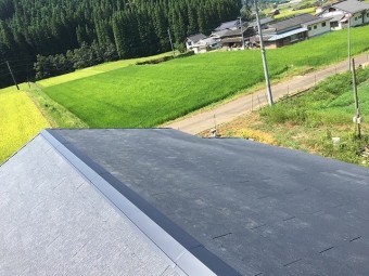 屋根完成