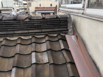 工事前の屋根の様子