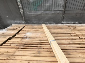 野地板の屋根の状態