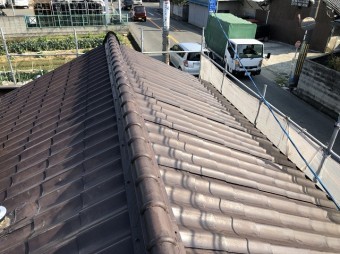 工事前の屋根の様子