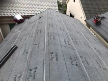 屋根の重要事項防水紙