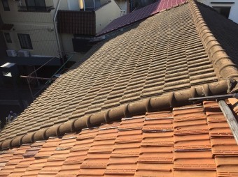 現場調査屋根