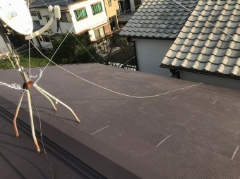 屋根完工