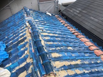 王寺町 釉薬瓦1
