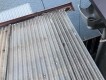 河合町で雨樋の不具合にて横樋落下