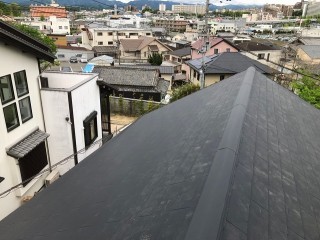 大屋根部分のガルテクト完了