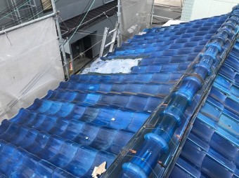 橿原市 釉薬瓦 無料点検