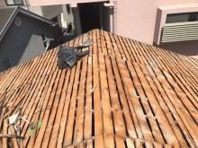 バラ板の状態を確認