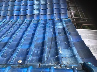 橿原市 釉薬瓦 無料点検