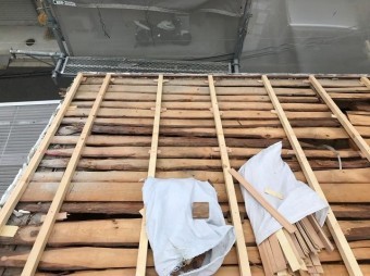 橿原市 垂木設置 不陸調整