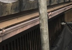 奈良市の雨樋施工前