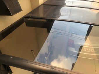 王寺町 カーポート屋根 施工後
