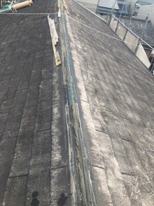 カラーベストのが強風で破損