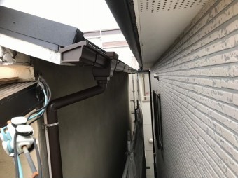 王寺町5 雨樋交換