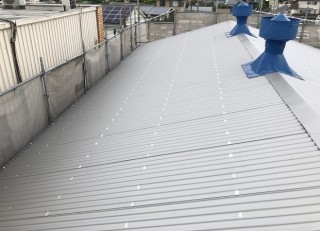 王寺町のリファインルーフ屋根が完成