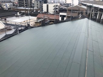 施工後屋根