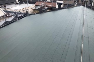 横暖ルーフカバー工事完成