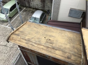野地板設置