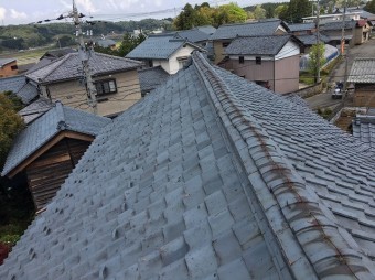 瓦撤去前写真