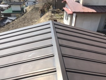 工事を始める前の屋根