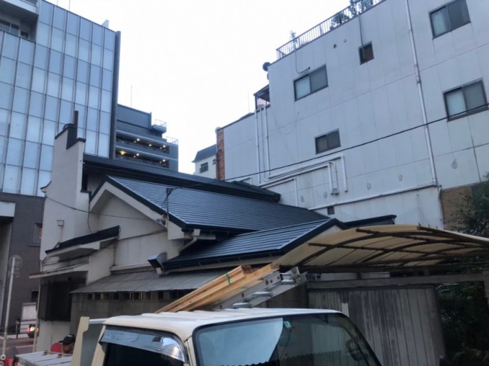 葺き替え工事完成
