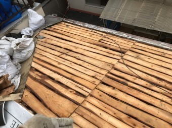 橿原市 瓦撤去