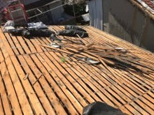 バラ板の状態を確認
