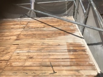 斑鳩町 和瓦 撤去作業