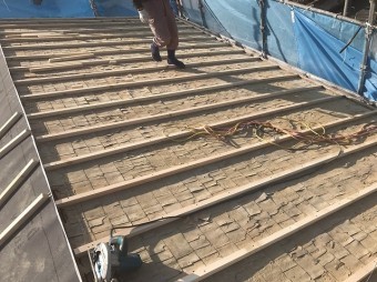屋根のかさ上げ