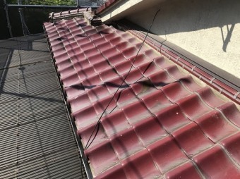 工事を始める前の屋根の様子