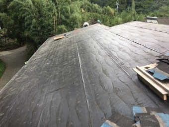 天理2 屋根剥がす