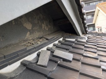 工事前の屋根の様子