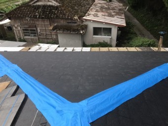 天理市5 新しい屋根