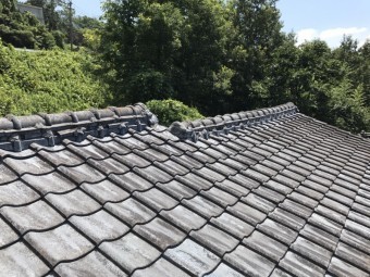 工事を始める前の屋根