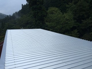 屋根完成