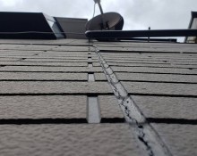 外壁の状態を確認