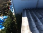 ケラバの剥がれと破損